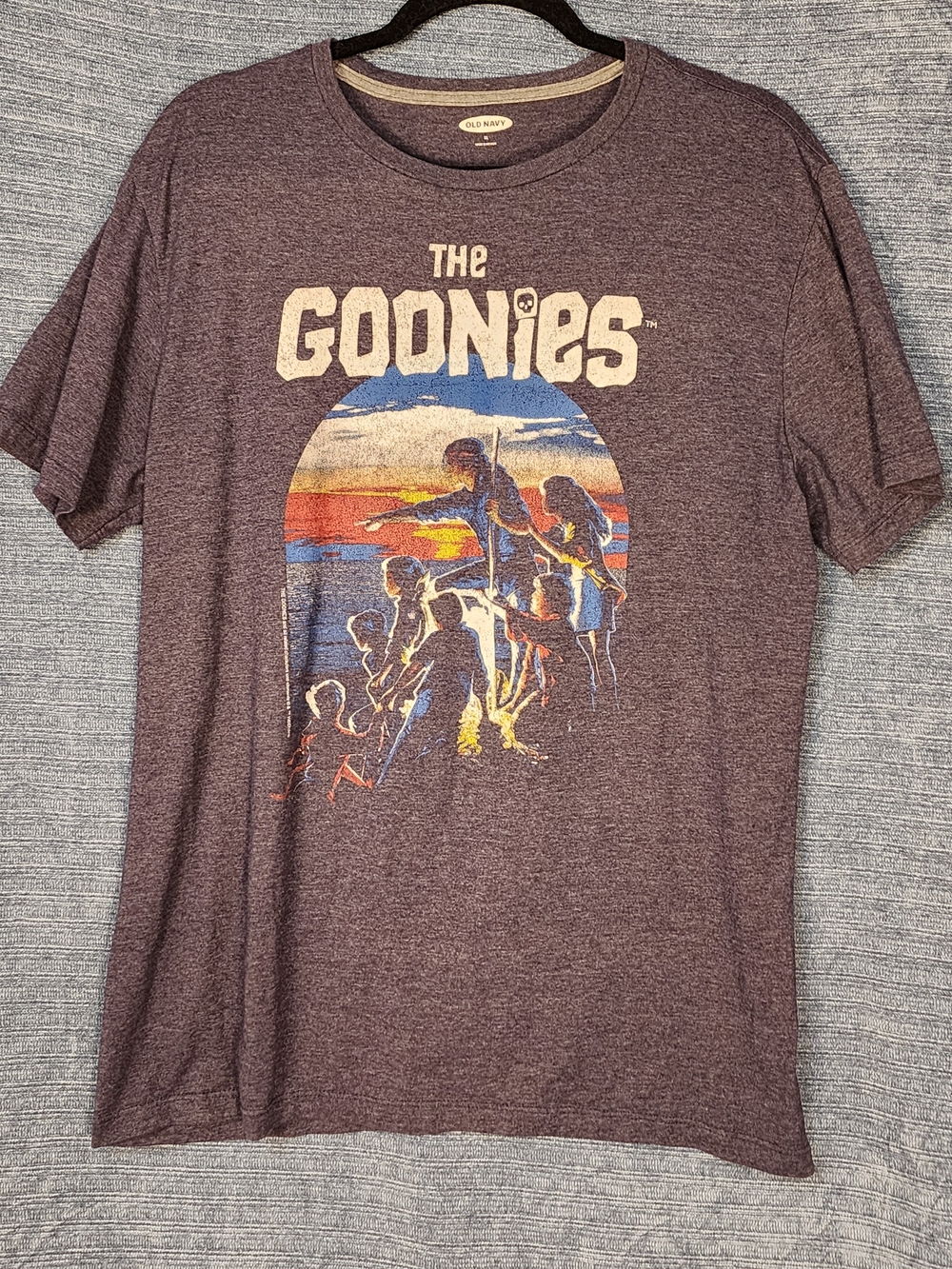 Old Navy Blue Goonies Sunset Graphic Tee